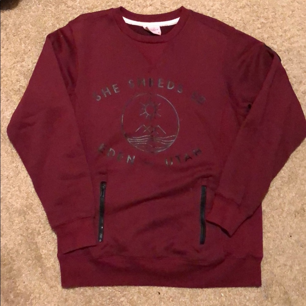 Sheshreds riding hoodie